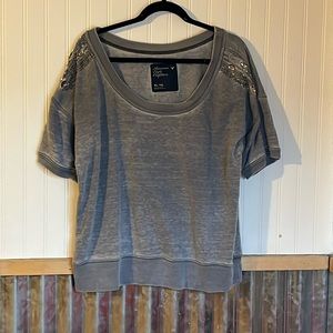 Grey gem sweater extra large from American Eagle